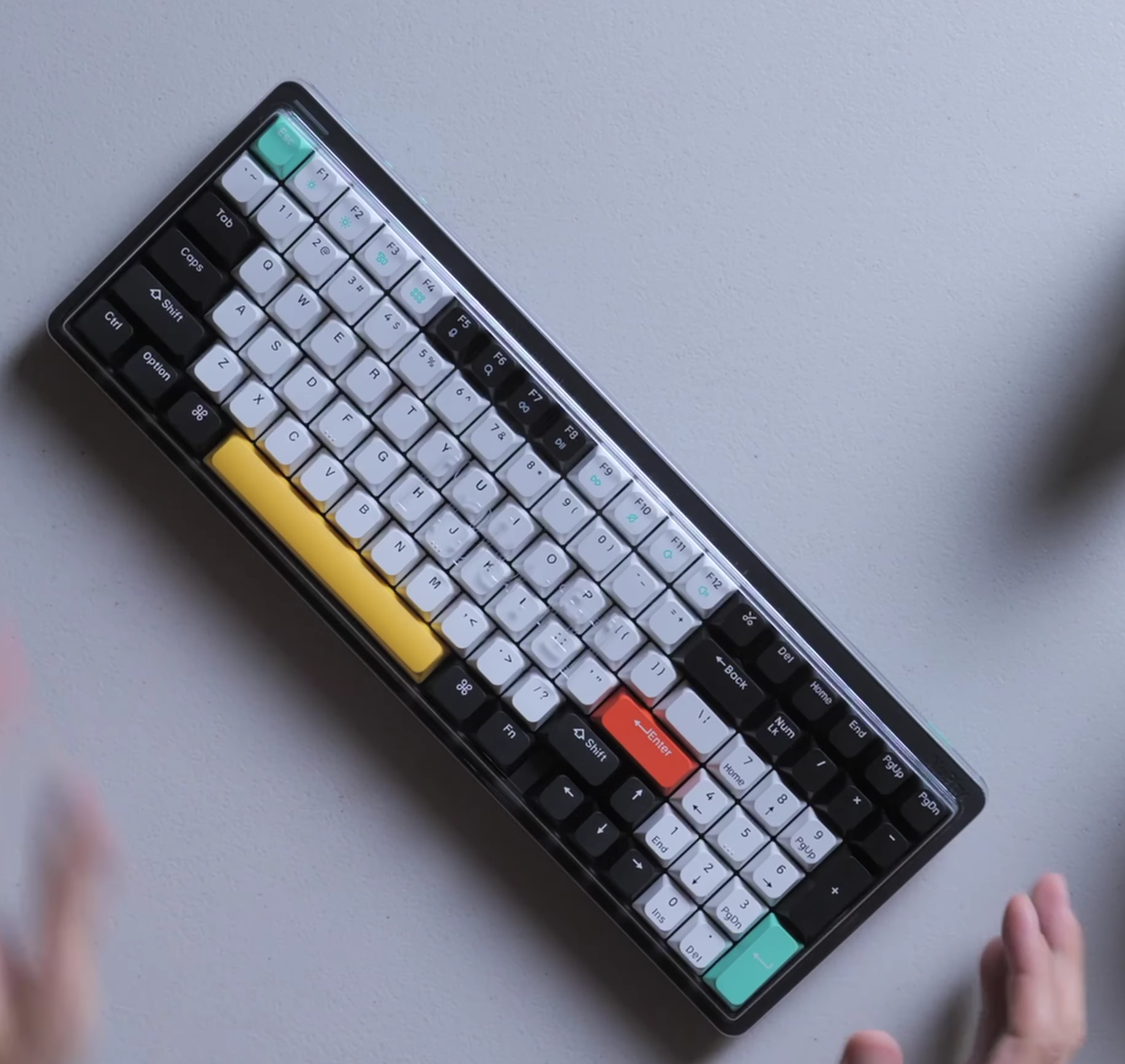 Halo96 wireless mechanical keyboard for Mac, Windows and Android