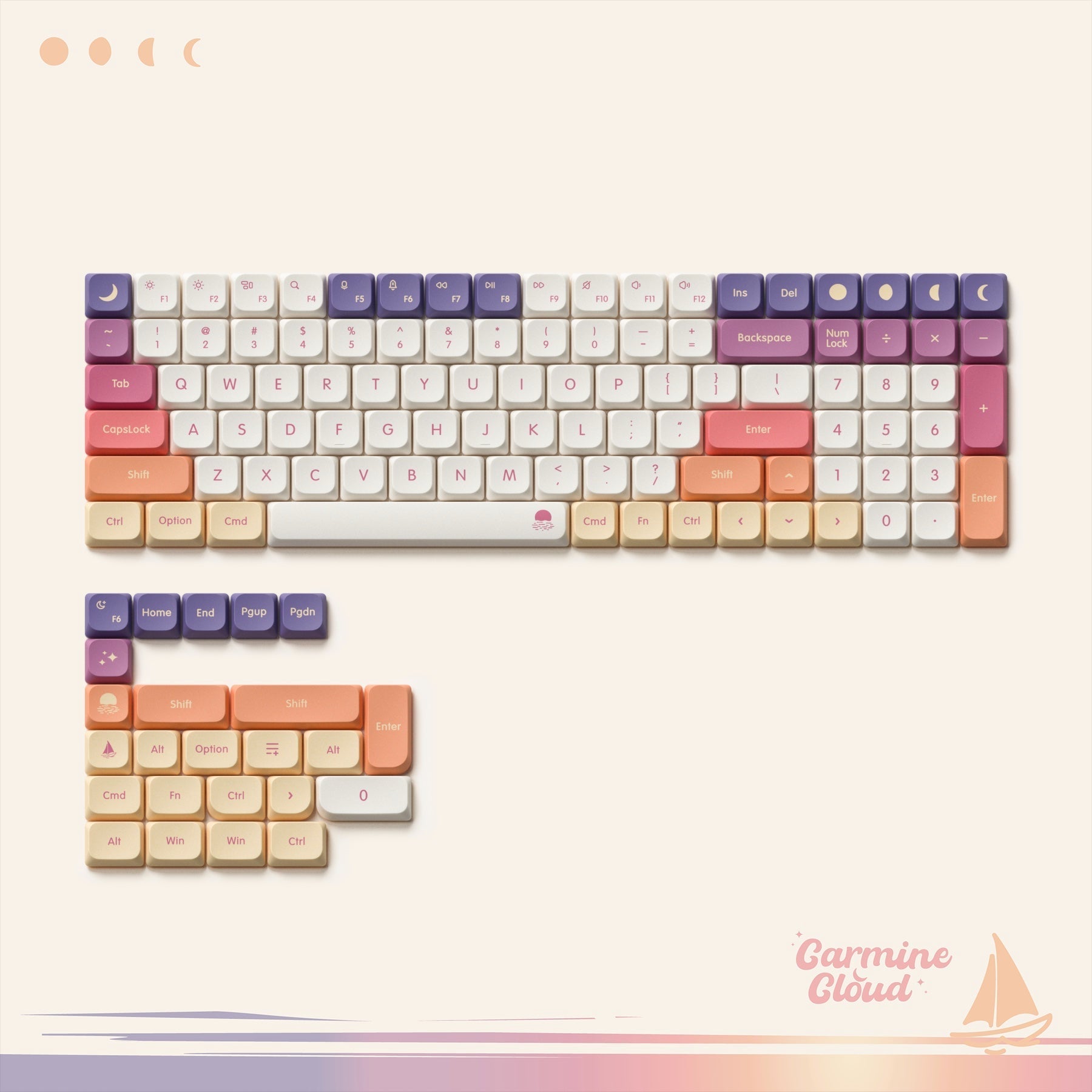 Extra Keycaps for low profile
