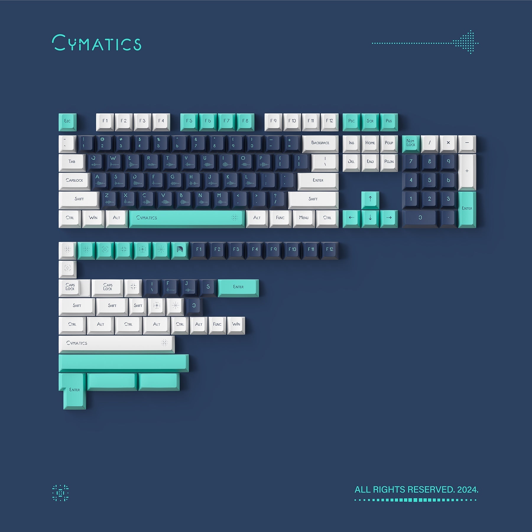 add extra keycaps for WH80