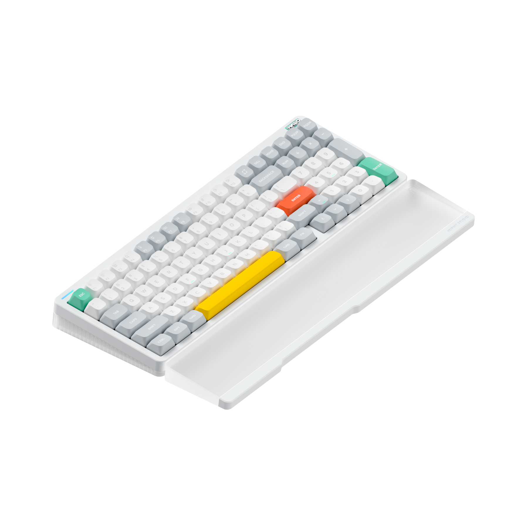 Add Extra Twotone Wrist Rest for Halo96 V2