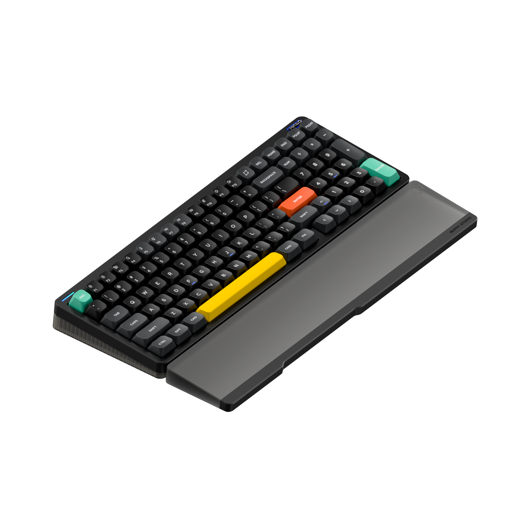 Add Extra Twotone Wrist Rest for Halo96 V2