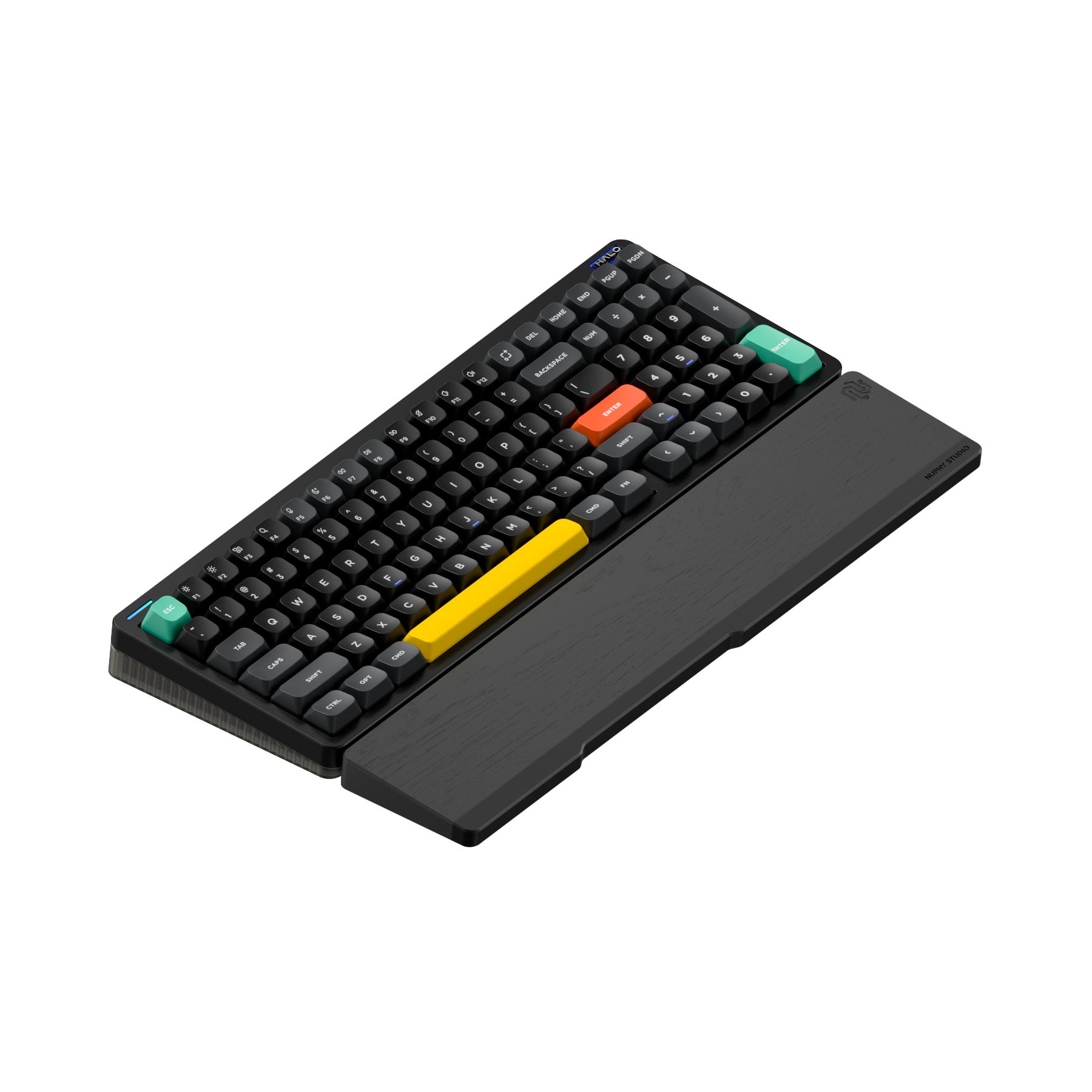 Add Extra Twotone Wrist Rest for Halo96 V2