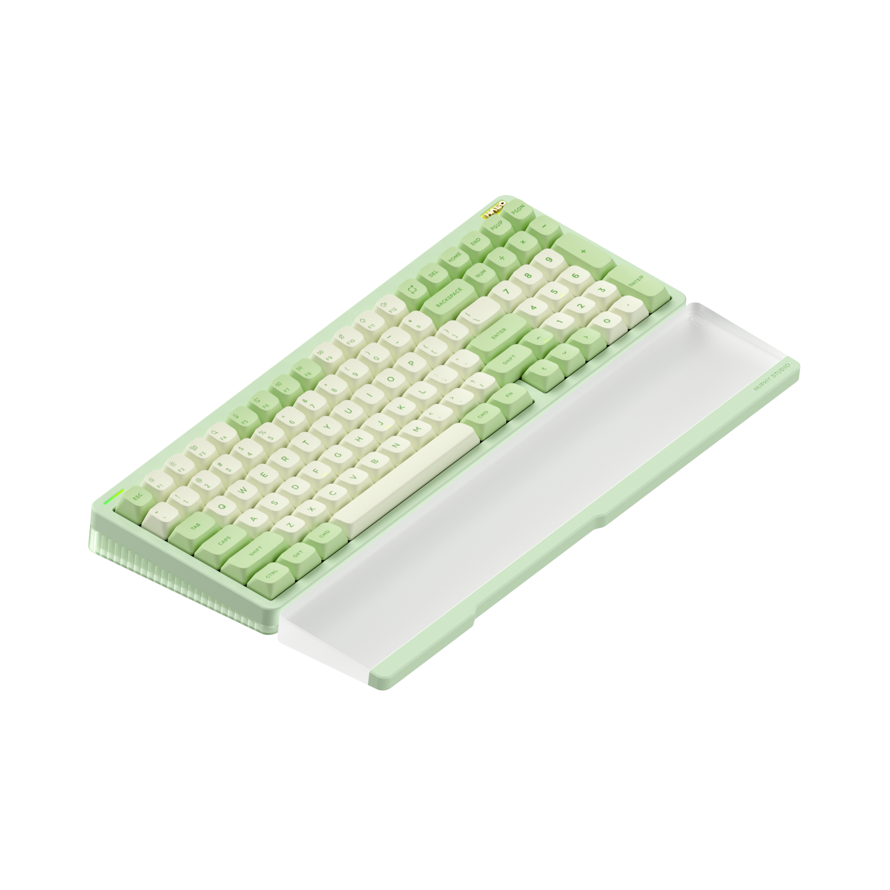 Add Extra Twotone Wrist Rest for Halo96 V2