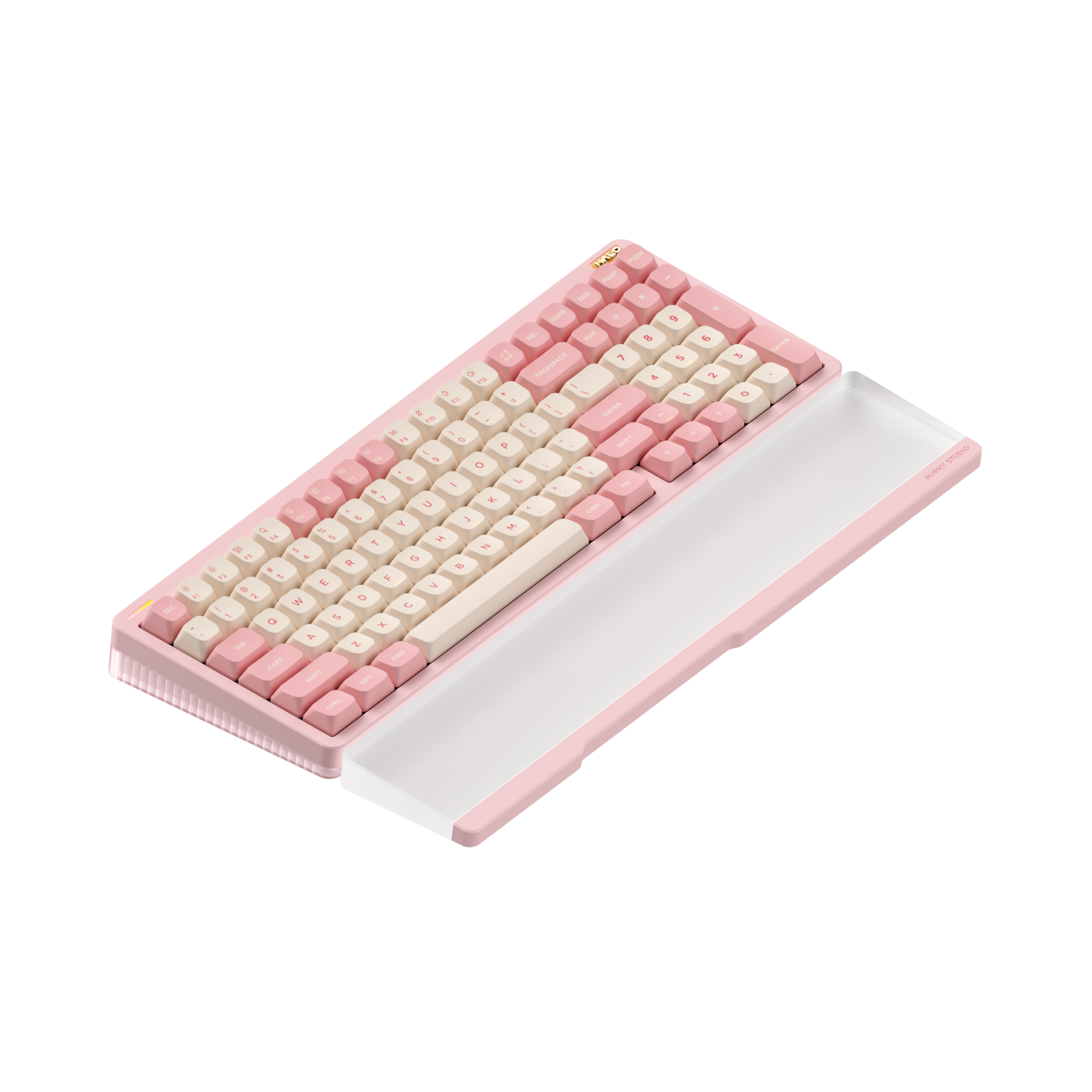 Add Extra Twotone Wrist Rest for Halo96 V2