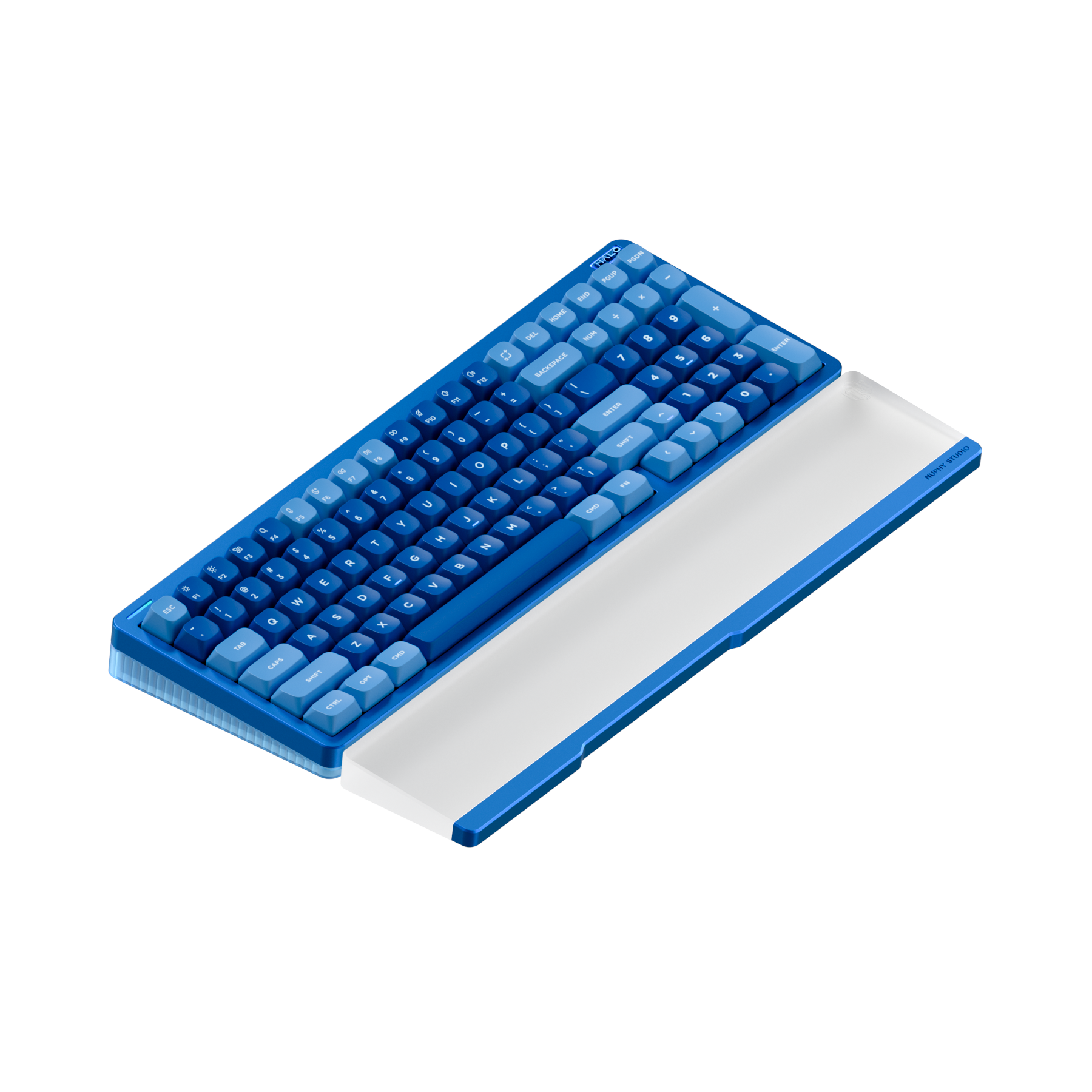 Add Extra Twotone Wrist Rest for Halo96 V2