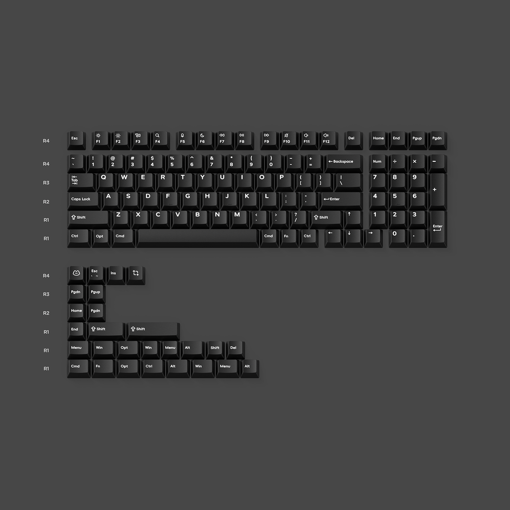 Extra Keycaps for node series low profile