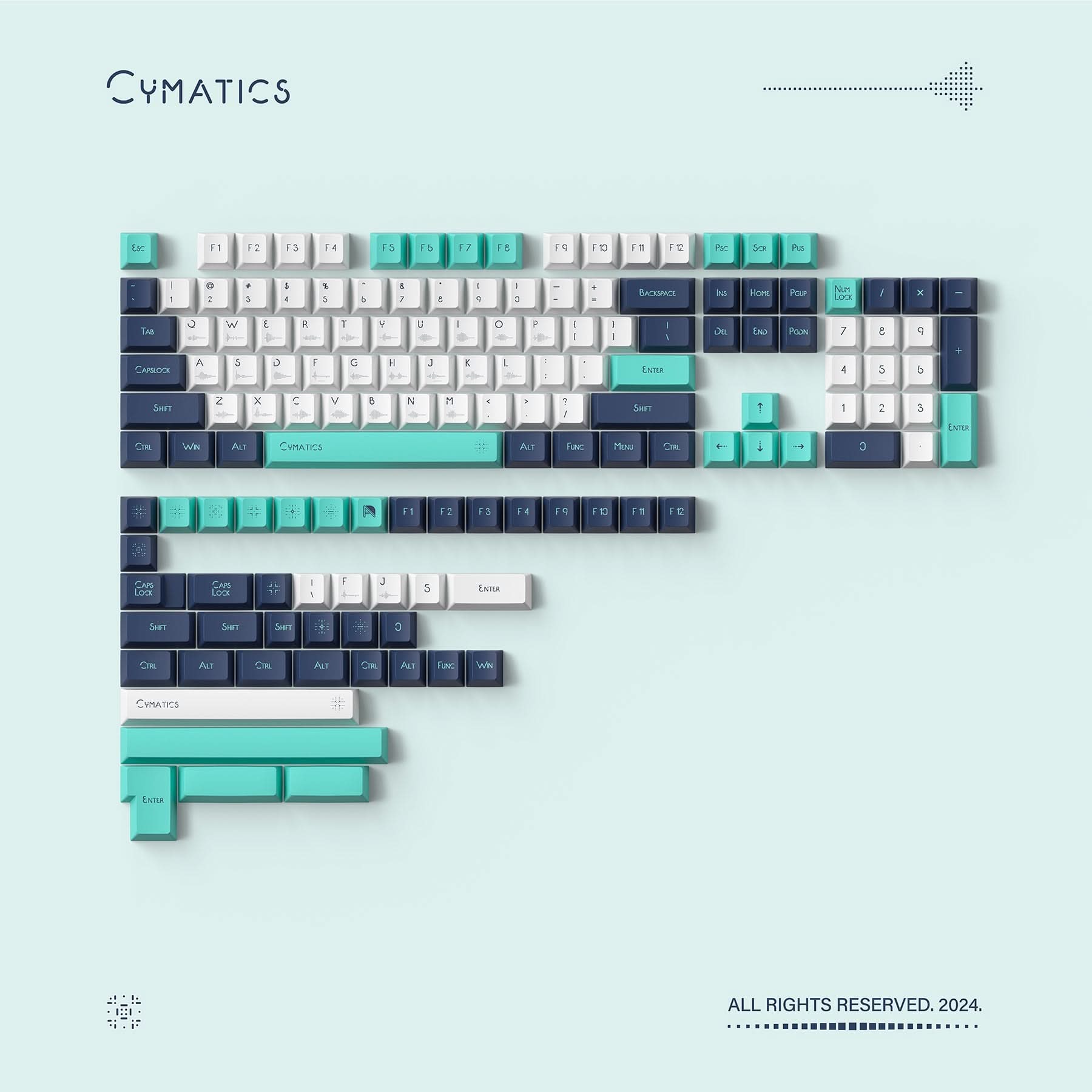 Add Extra Keycaps Set for high profile