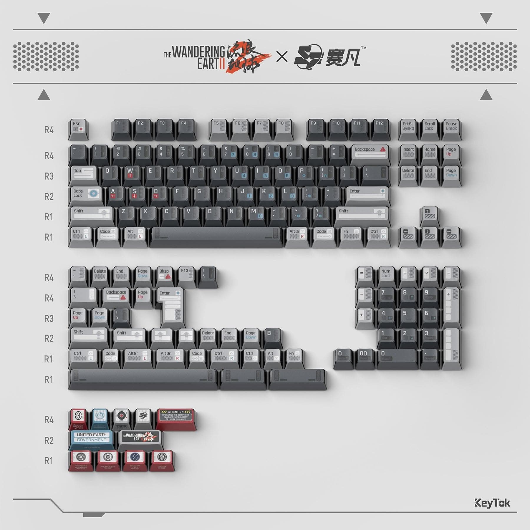 Add Extra Keycaps for Halo65 HE