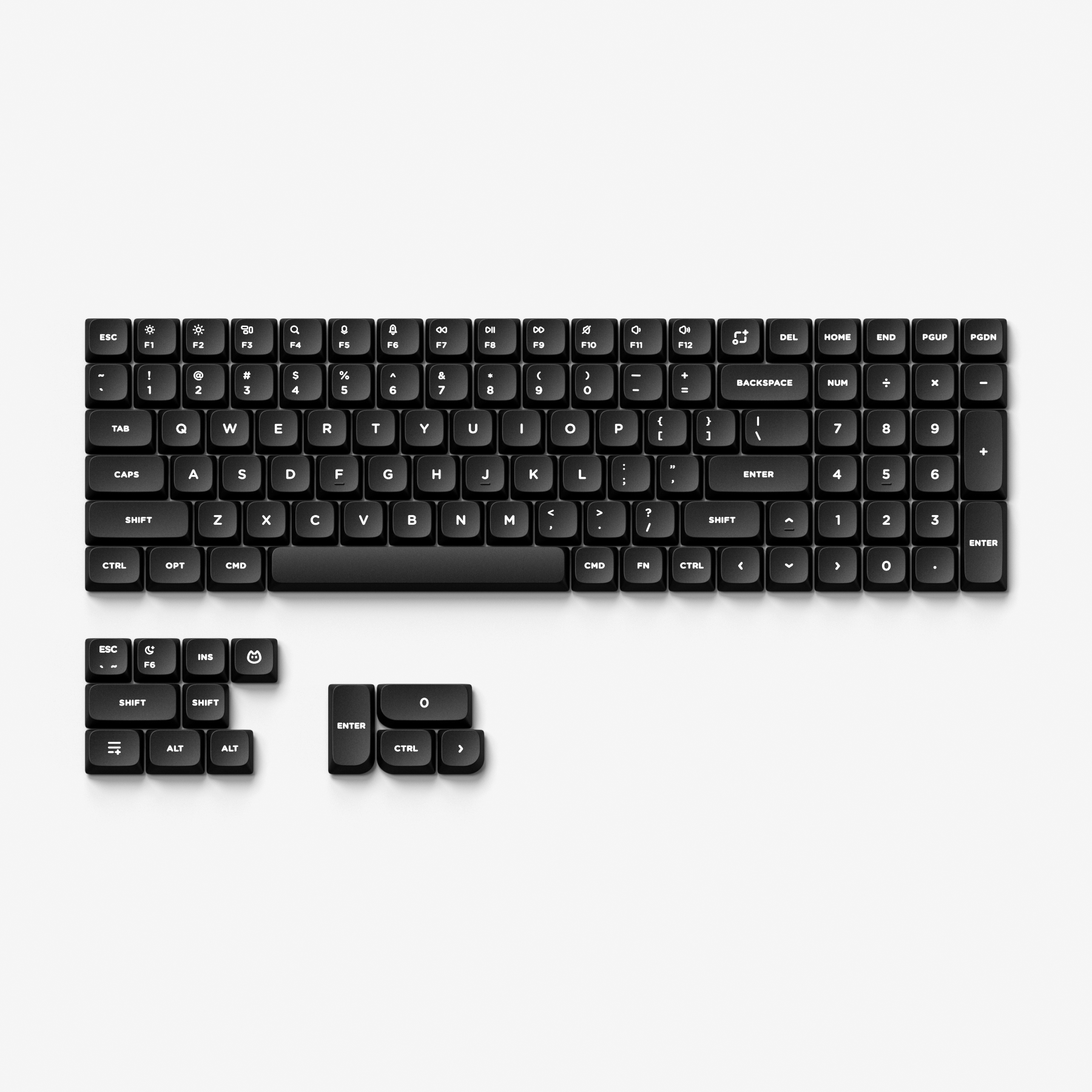 Extra Keycaps for node series low profile