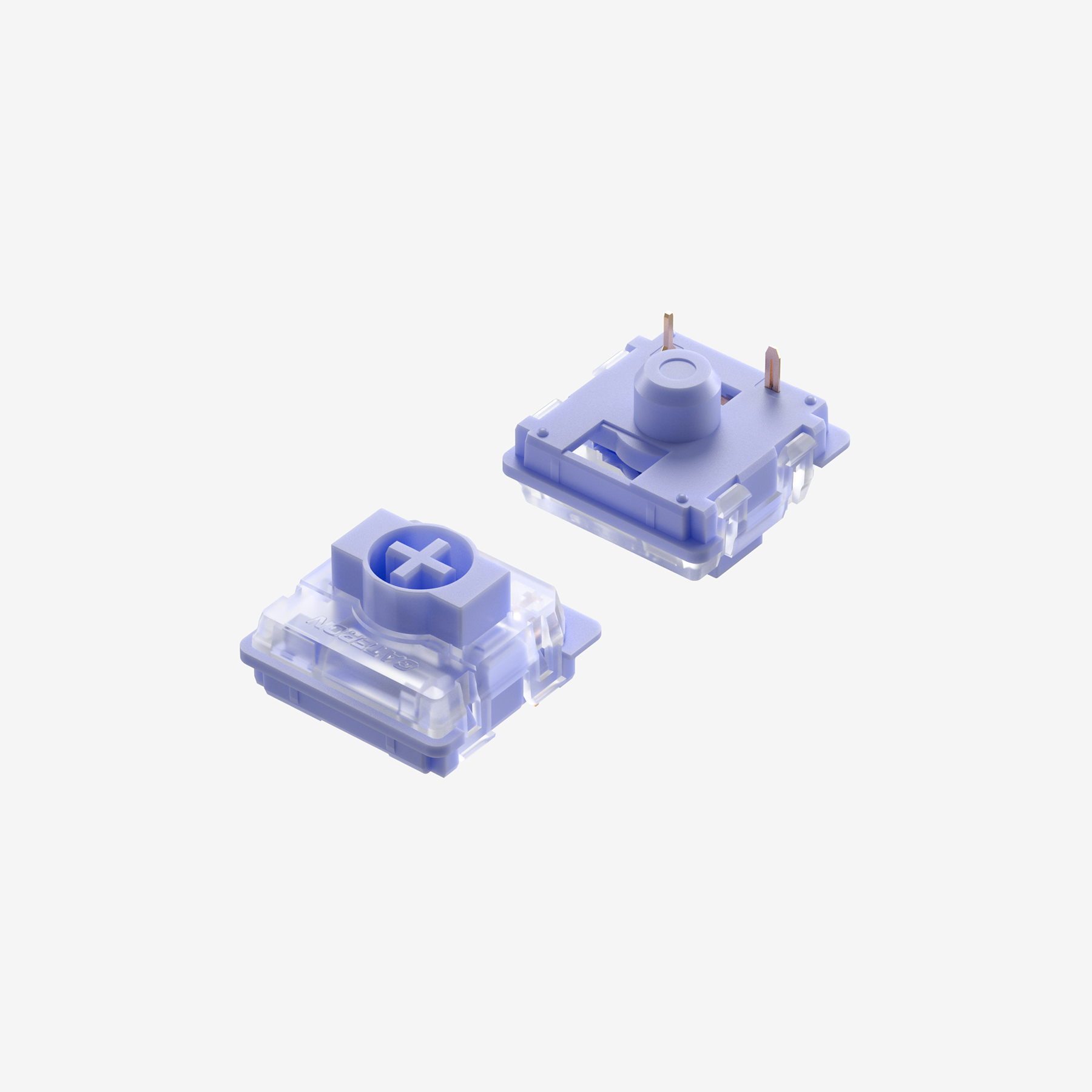 NuPhy Wisteria (T55) Low-Profile Pre-Lubed Tactile Mechanical Switches