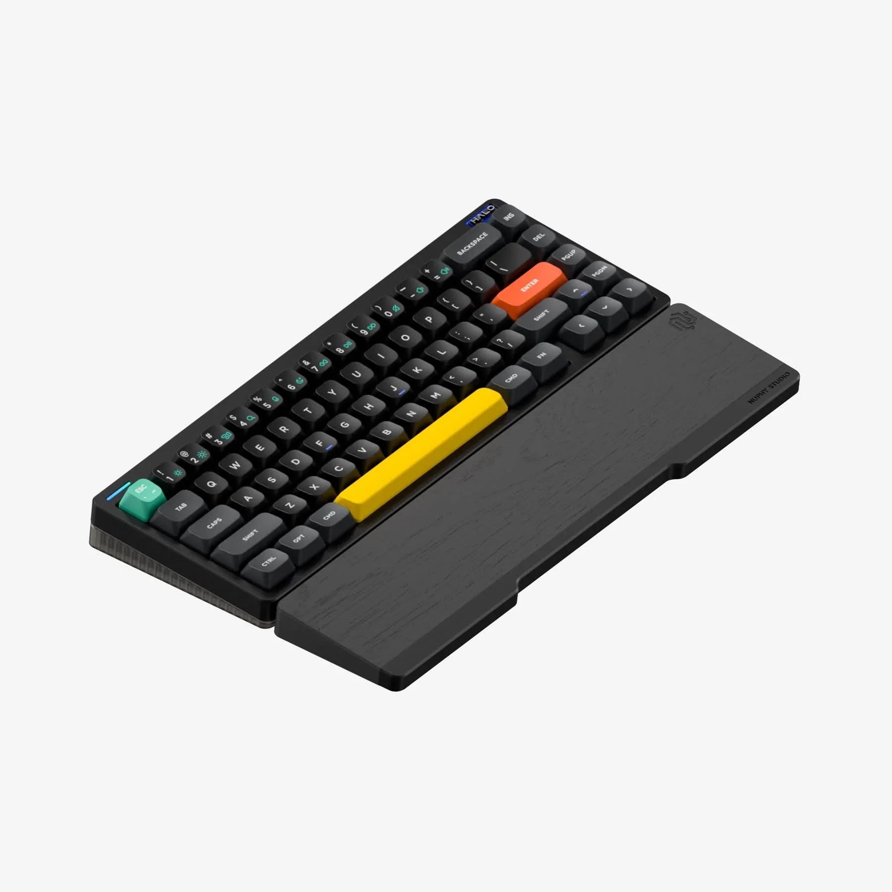 Add Extra Twotone Wrist Rest for Halo75 V2