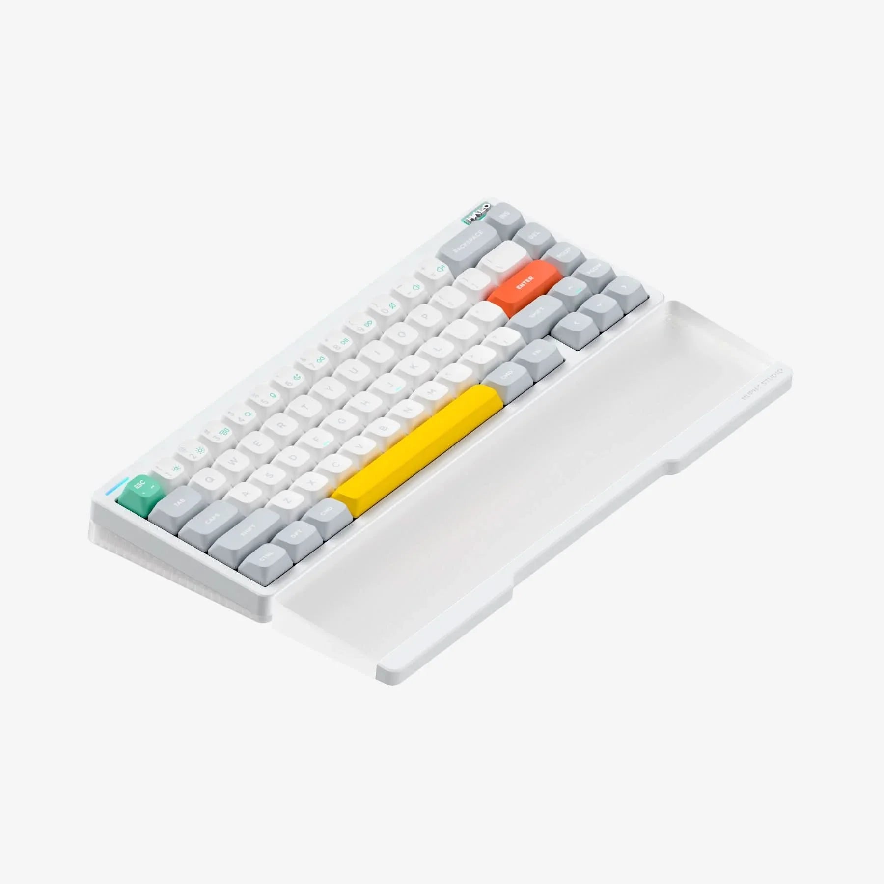 Add Extra Twotone Wrist Rest for Halo75 V2