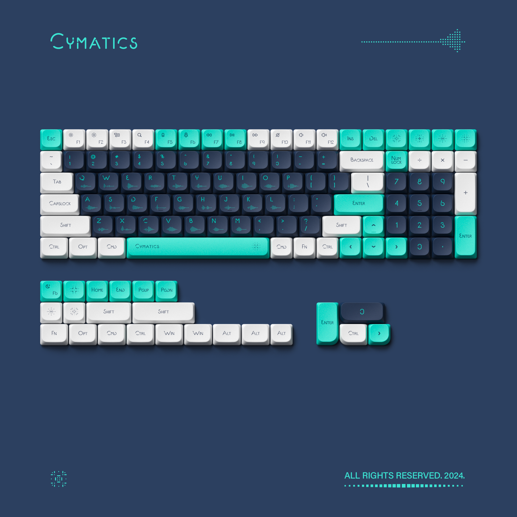 Extra Keycaps for low profile