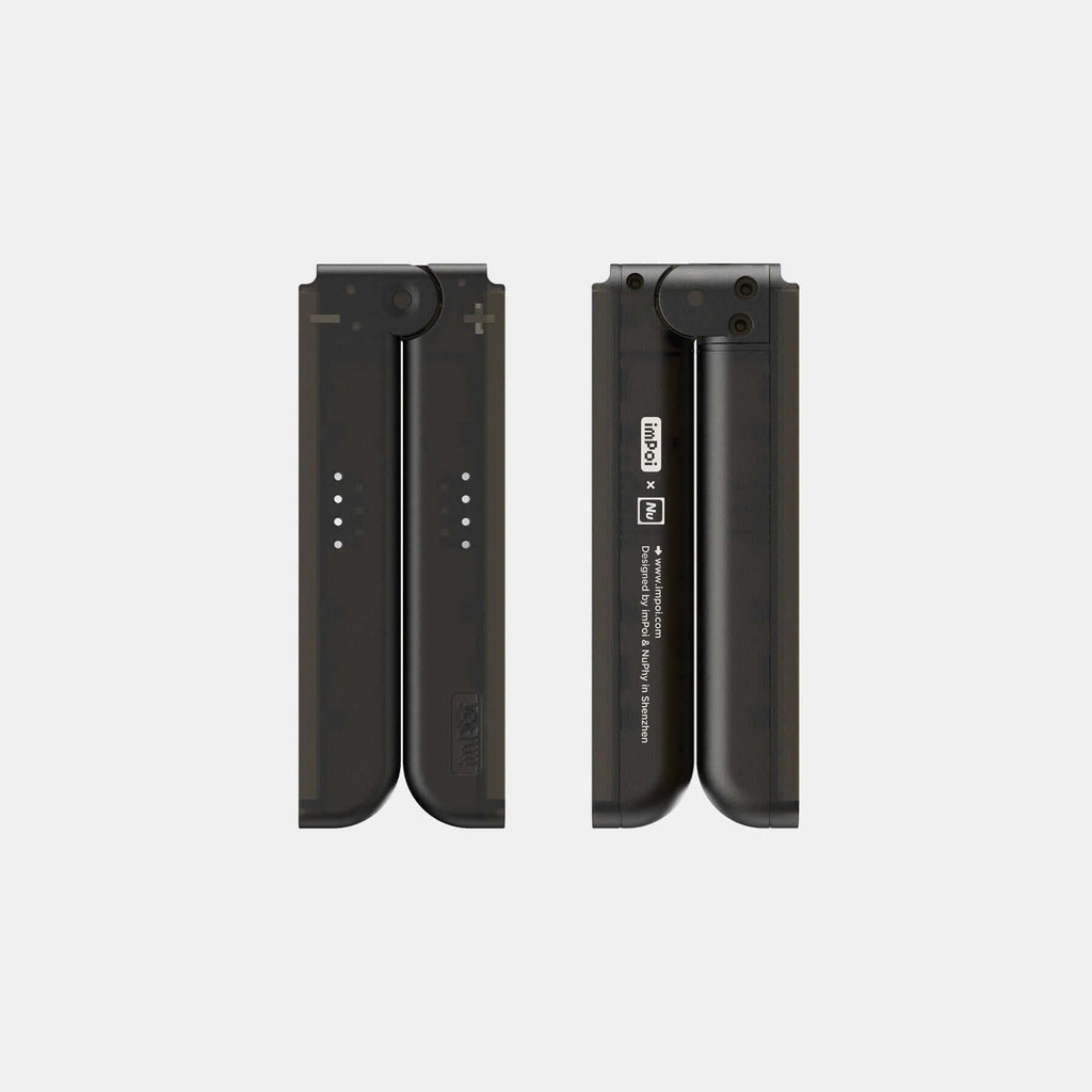 Foldable Grip for Switch Joy-Con  at $15.95 | NUPHY®
imPoi® x NuPhy® | This is a gadget jointly designed by imPoi® and NuPhy® Studio; it is also the first time we have assisted in the design of gaming accessories. Foldable Grip was designed to replace the Switch Joy-Con Grip. Its size is only 1/6 of the Switch Joy-Con Grip which allows it to fit easily into most Switch carrying cases. In addition, the grip angle can be adjusted through the rotating shaft to suit the needs of different players. Note: This pr