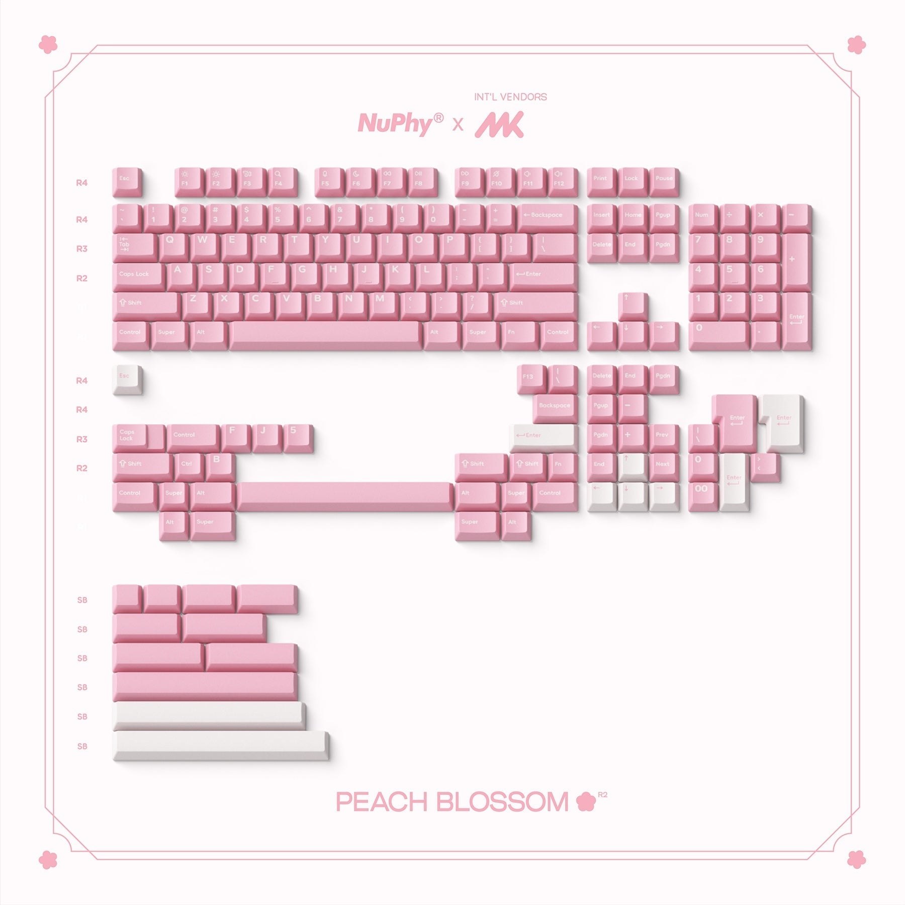 Extra Keycaps for low profile