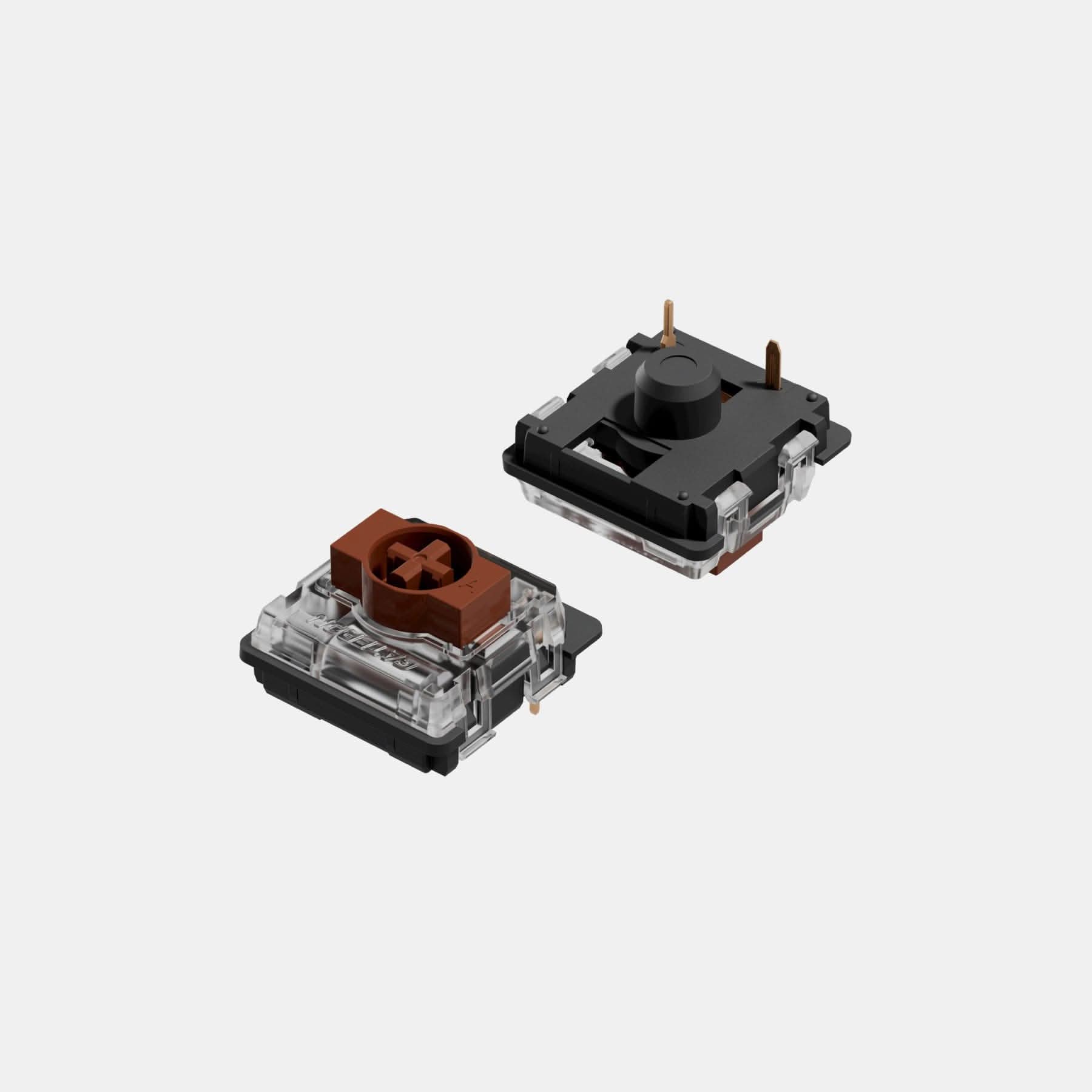 Gateron Brown Low-Profile Tactile Mechanical Switches