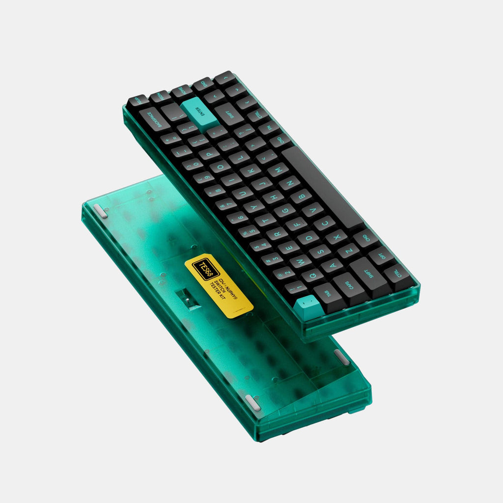 TES68 Switch Tester Kit  at $19.95 | NUPHY®
CIY X NuPhy® | Note(1): This kit does not include mechanical switches and keycaps. Please purchase them separately. The switches and keycaps in the photos are for display only. Note(2): This kit does not support wired-connection between the kit and your devices. You must insert two AAA batteries into the battery compartment of TES68 to power it and use Bluetooth or 2.4G wireless to connect it to your device. In Stock & Ships in 3-5 days