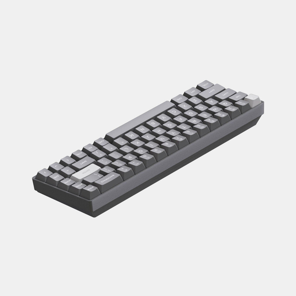 TES68 Switch Tester Kit  at $19.95 | NUPHY®
CIY X NuPhy® | Note(1): This kit does not include mechanical switches and keycaps. Please purchase them separately. The switches and keycaps in the photos are for display only. Note(2): This kit does not support wired-connection between the kit and your devices. You must insert two AAA batteries into the battery compartment of TES68 to power it and use Bluetooth or 2.4G wireless to connect it to your device. In Stock & Ships in 3-5 days