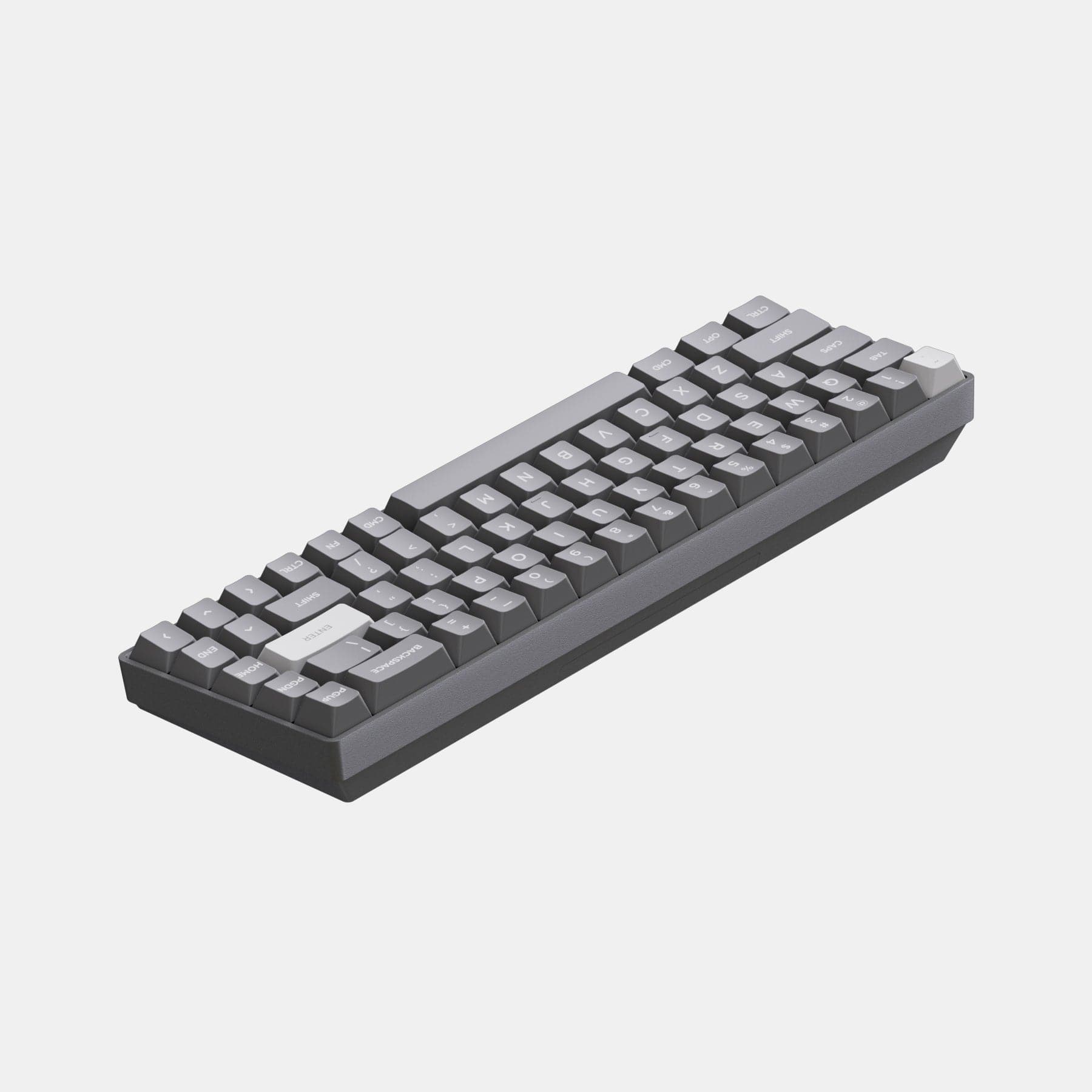 TES68 Switch Tester Kit  at $19.95 | NUPHY®
CIY X NuPhy® | Note(1): This kit does not include mechanical switches and keycaps. Please purchase them separately. The switches and keycaps in the photos are for display only. Note(2): This kit does not support wired-connection between the kit and your devices. You must insert two AAA batteries into the battery compartment of TES68 to power it and use Bluetooth or 2.4G wireless to connect it to your device. In Stock & Ships in 3-5 days