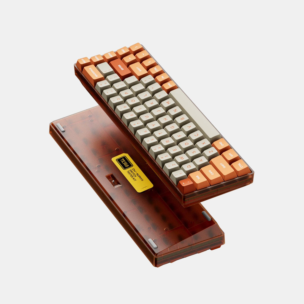 TES68 Switch Tester Kit  at $19.95 | NUPHY®
CIY X NuPhy® | Note(1): This kit does not include mechanical switches and keycaps. Please purchase them separately. The switches and keycaps in the photos are for display only. Note(2): This kit does not support wired-connection between the kit and your devices. You must insert two AAA batteries into the battery compartment of TES68 to power it and use Bluetooth or 2.4G wireless to connect it to your device. In Stock & Ships in 3-5 days