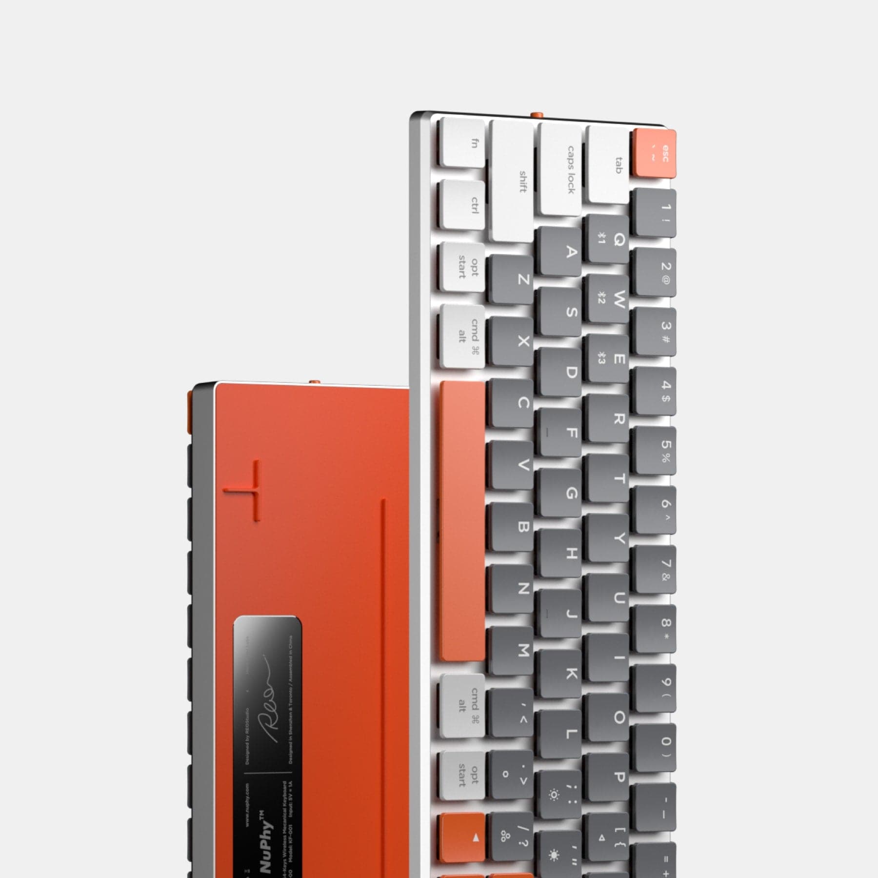 NuType F1 wireless mechanical keyboard for Mac, Windows, iOS and Android